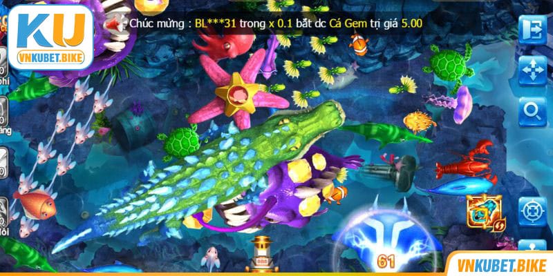 Game bắn cá Kubet thu hút người chơi bởi vô vàn ưu điểm vượt trội