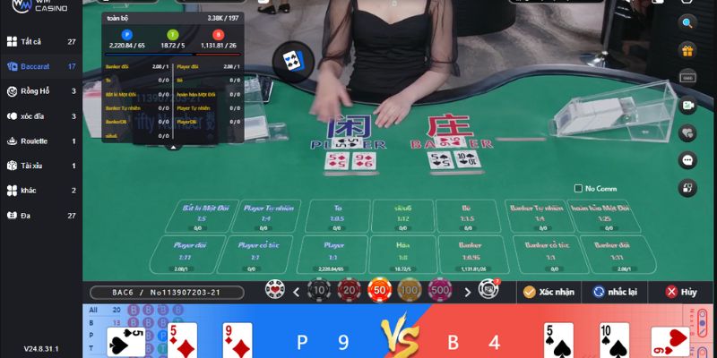 Những quy tắc chung khi chơi Baccarat KUBET