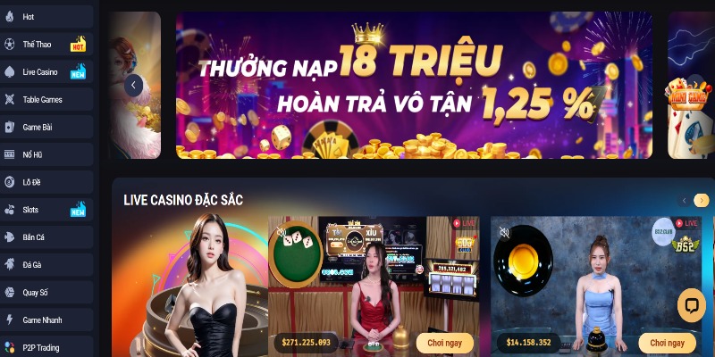 Truy cập đúng giao diện chính thức của nhà phát hành game 